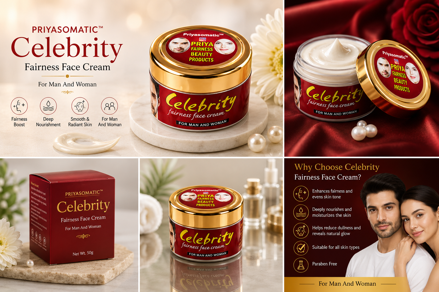 Celebrity Fairness face cream