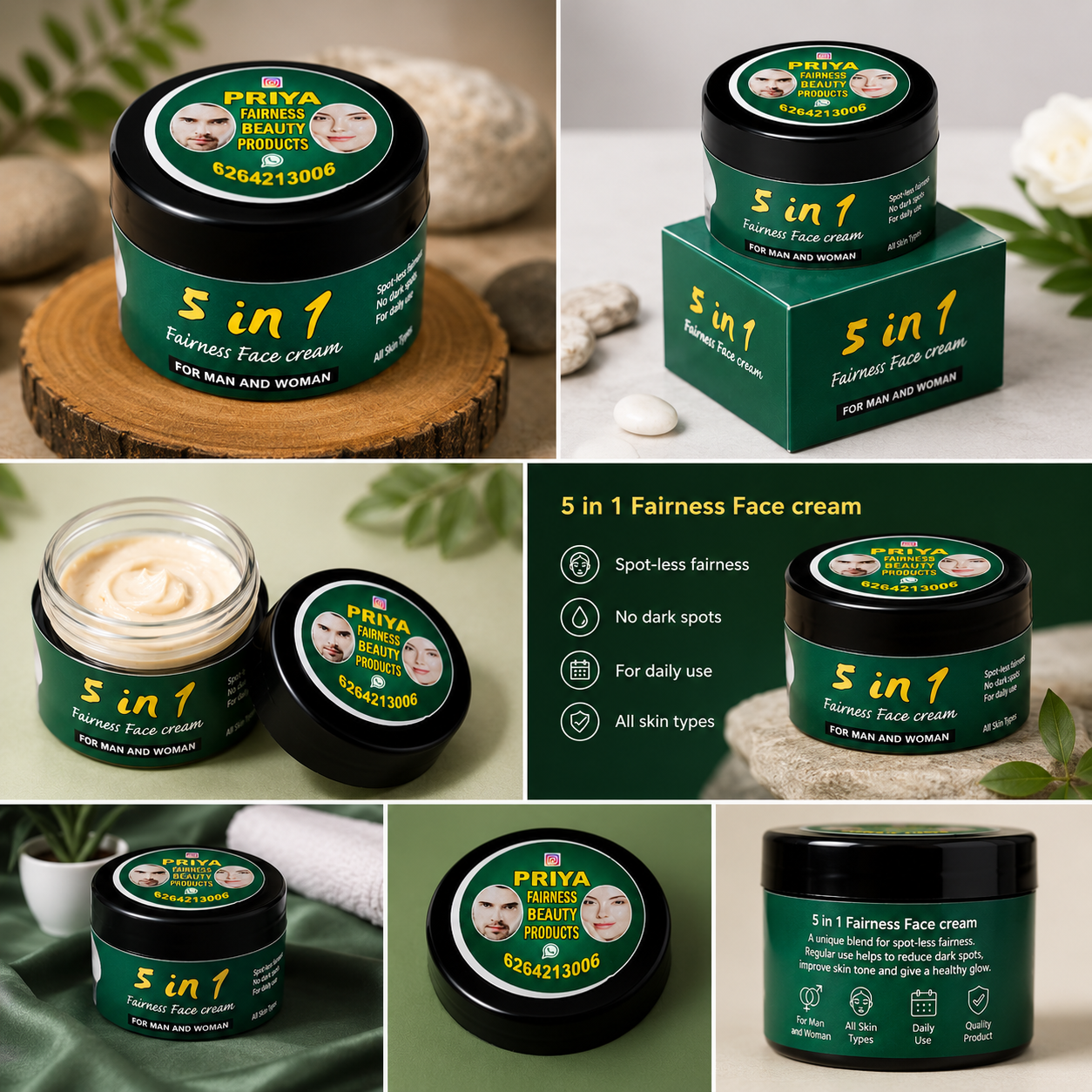 5in1 Fairness Face Cream