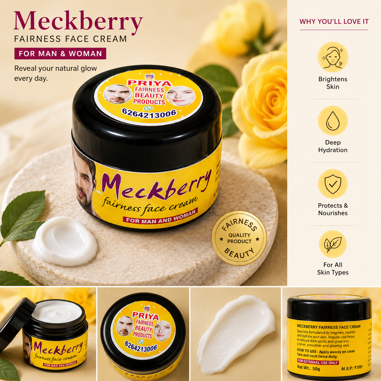 Meckberry Fairness Face Cream