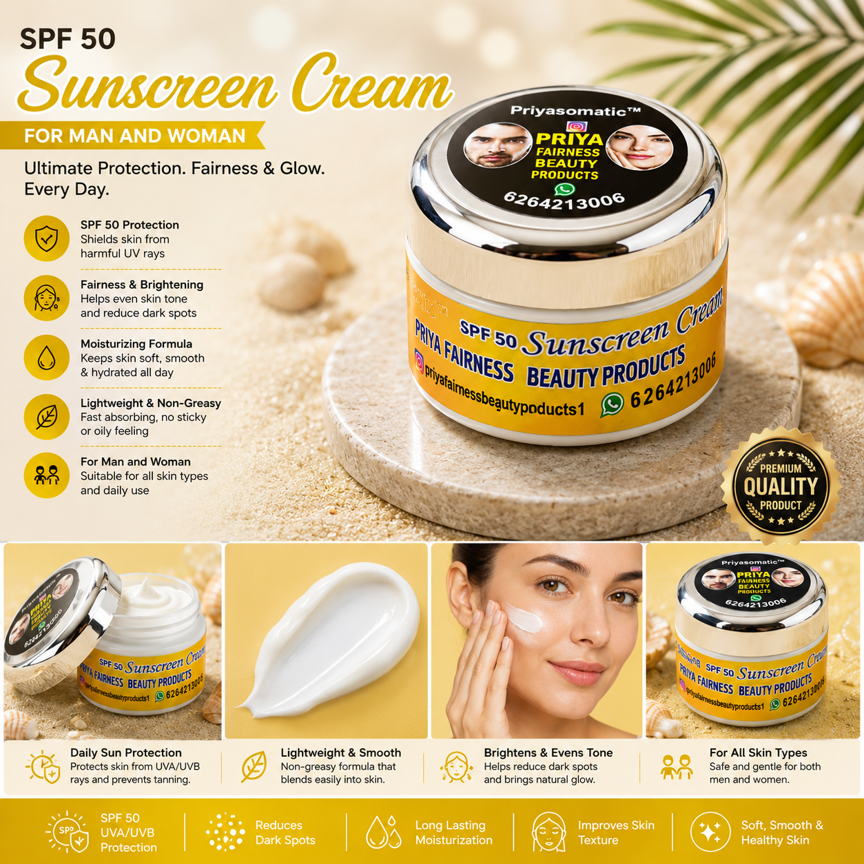 Sunscreen SPF 50