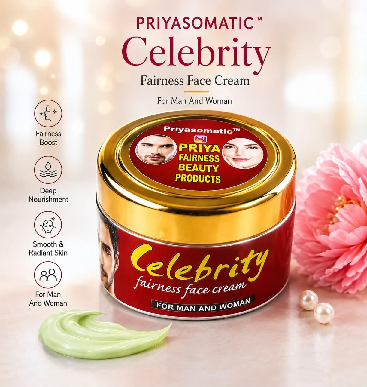 Celebrity Fairness Face Cream