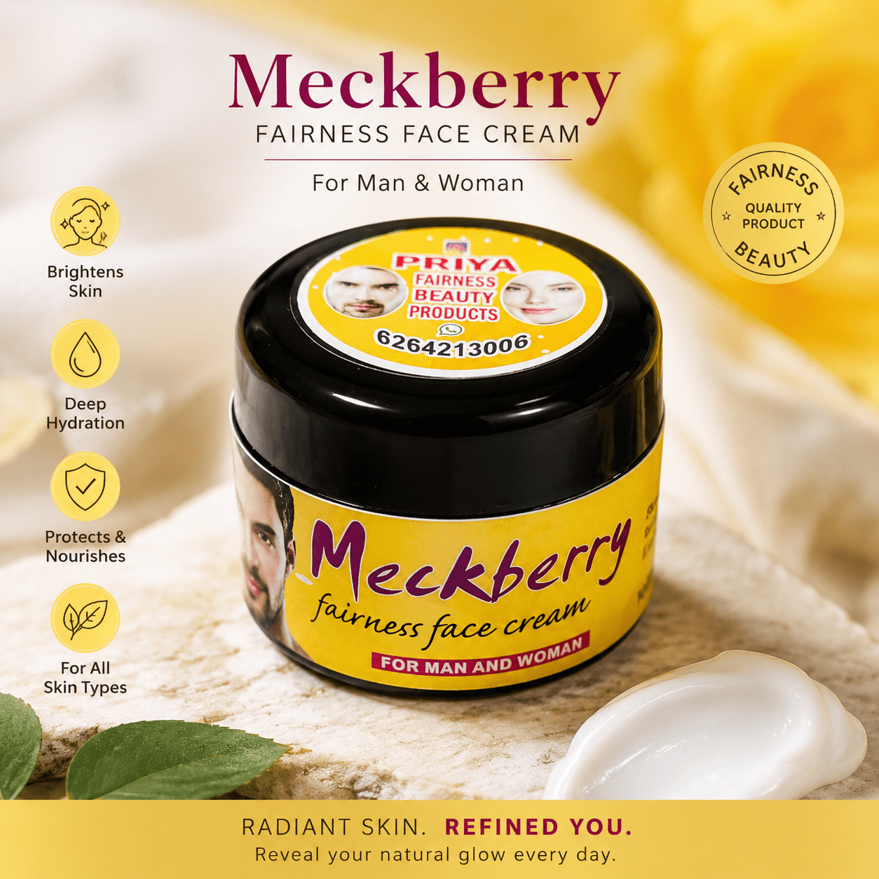 Meckberry Fairness Face Cream