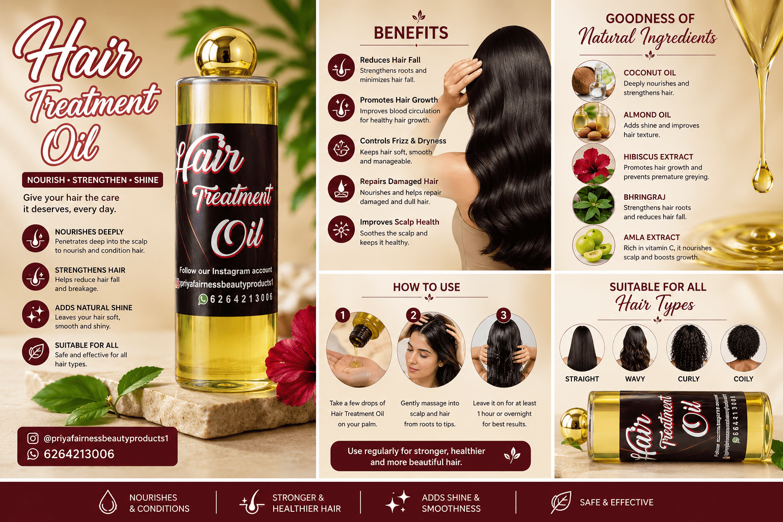 Hair Treatment Oil 21 Jadibuti