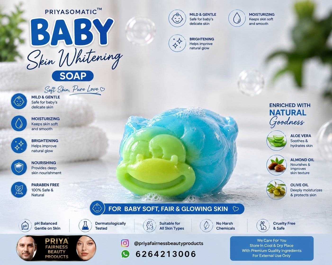 Baby Skin Whitening Soap